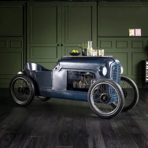 MESA DE BAR RACING CAR Azul  - Mesas de comedor, Uruguay | Viasono