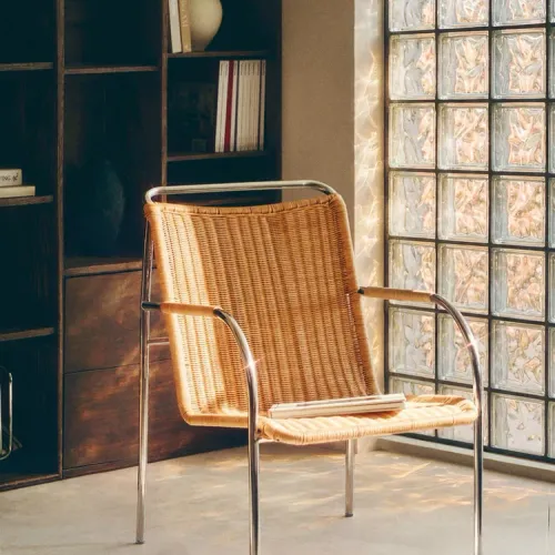 BUTACA RATÁN Y ACERO - Butacas, banquetas y puffs, Uruguay | Zara Home