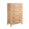 Comoda Cajonera 5 Cajones Madera Natural-beige Montauk en Madera natural - Cómodas, Uruguay | Divino, vista 3 de 6