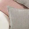 ALMOHADON LINO ALTO GRAMAJE RAYADO GRIS OSCURO - 70 X 43 CMS en Gris - Textiles, Uruguay | La Iberica, vista 7 de 9