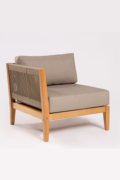 CANTO DER. CANNES CUERDA RAMI Y ACQUABLOCK FENDI 78x74x66CM JATOBA - Muebles para el exterior, Uruguay | Vinibel