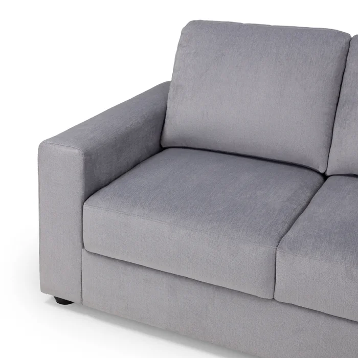 Rinconera One - Tela Aquaclean - 2 + Chaise - A fabricar en Gris - Sillones y sofás, Uruguay | Nyr, vista 6