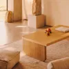 Mesa de centro Oaq de chapa de roble con acabado natural - 140 x 75 cm en Madera natural - Mesas de living, Uruguay | Kavehome, vista 2 de 8