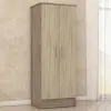 Mueble Multiuso 2 Puertas Estantes Para Dormitorio Oficina en Blanco - Mesas de comedor, Uruguay | Soy Hogar, vista 4 de 8
