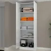 Mueble Cocina Multiuso Armario Biblioteca Estanterias 2408 en Marrón - Dormitorio, Uruguay | Soy Hogar, vista 5 de 6