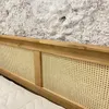 Respaldo de Madera de Pino y Rattán Natural - Linea Yakarta - Respaldos de cama, Uruguay | Berna home, vista 3 de 4