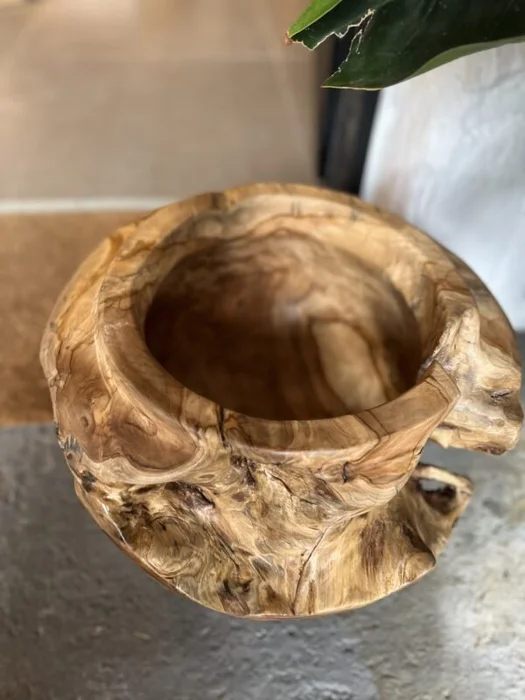 Macetero madera teca Ruang en Madera natural - Decoración, Uruguay | Balihai, vista 2