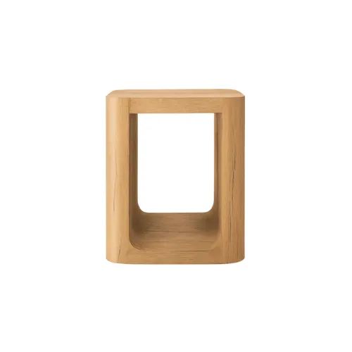 MESA LATERAL TEKA OSLO OPEN en Madera natural - Mesas de arrimo, Uruguay | Masinfinito Casa