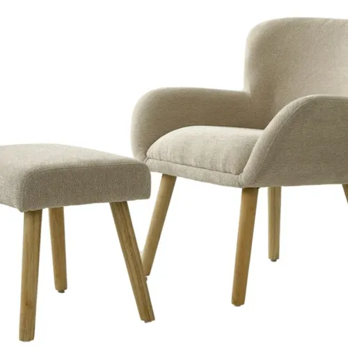 Butaca MIMI - Beige en Beige - Butacas, banquetas y puffs, Uruguay | Finkel