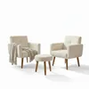 Set butaca Zeus + Puff en Off-white - Butacas, banquetas y puffs, Uruguay | New York Home, vista 1 de 3