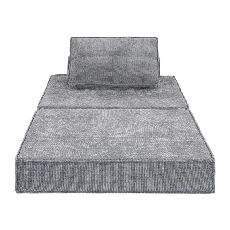 Sofá Cama 1 Cuerpo Espuma Gris Bruma en Gris - Sillones y sofás, Uruguay | Divino, vista 5