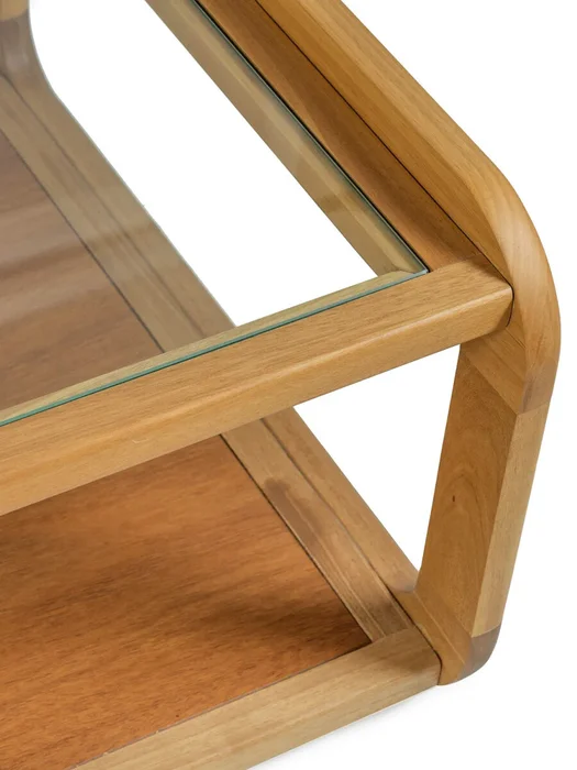 MESA DE LIVING DONATELLE 130X70X40H CM en Madera natural - Mesas de living, Uruguay | Vinibel, vista 3