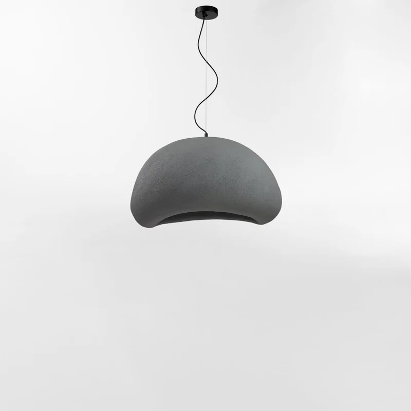 LUMINARIA DE TECHO GREY STONE Gris Large en Gris - Lámparas de mesa, Uruguay | Viasono, vista 4