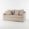 Sofá Summer con Funda - Tela Rústica - 2,5 cuerpos - TD5263-1636 (Capuccino) en Beige - Sillones y sofás, Uruguay | NYR, vista 1 de 5