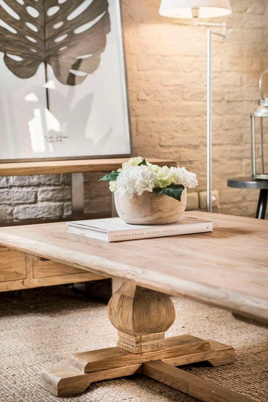 MESA LIVING ISABEL - 1.50 X 0.80 en Madera natural - Mesas de living, Uruguay | La Iberica, vista 10