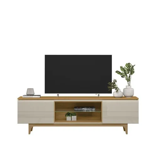 Rack TV Línea MIAMI en Beige - Muebles para TV, Uruguay | Igoa