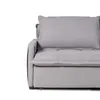 Sofá Cama Oliver - Tela Microfibra - 12074 (Ceniza) en Gris - Sillones y sofás, Uruguay | NYR, vista 3 de 8
