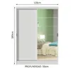 Placard Nick 2 puertas en Negro, Blanco - Roperos y placares, Uruguay | Casa Brava, vista 8 de 9