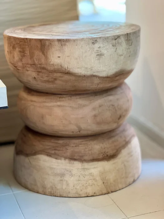 Mesa auxiliar Pilar en Madera natural - Mesas de living, Uruguay | FMB