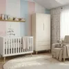 Ropero 2 Puertas 2 Cajones infantil - Theo - Gris en Beige - Roperos y placares, Uruguay | Rústico Hogar, vista 2 de 4