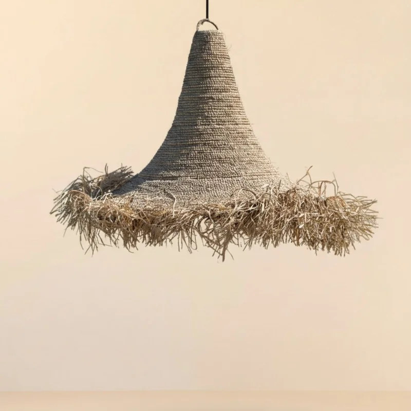Lámpara Colgante de Sisal Koa | Casakos en Madera natural - Lámparas colgantes, Uruguay | Casakos, vista 8
