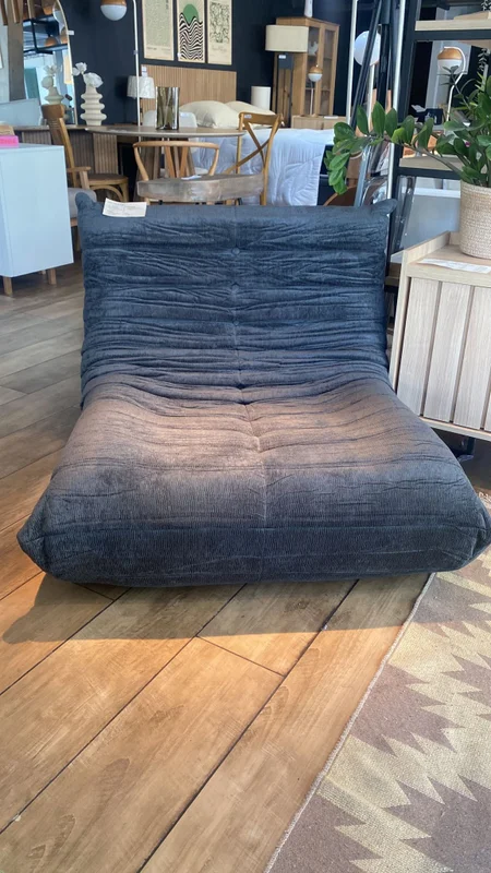 Sillón 1 Cuerpo Togo - Gris Oscuro / Sofá- Puff en Gris - Sillones y sofás, Uruguay | Berna Home, vista 6