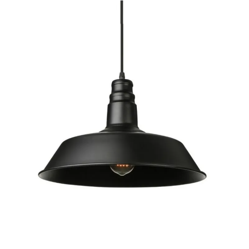 Lámpara Colgante Vintage Bell ø 26cm en Negro - Lámparas colgantes, Uruguay | Serlux