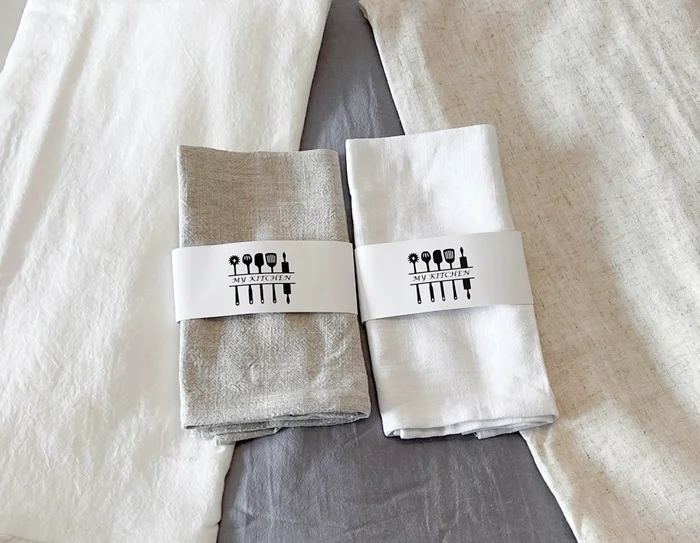 Servilletas Lino en Blanco - Muebles, Uruguay | Indrana, vista 2