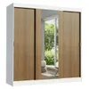 Ropero Placard Matrimonial Reno 180CM Pareja con 1 Espejo 3 Puertas Co - Roperos y placares, Uruguay | Balton, vista 10 de 24