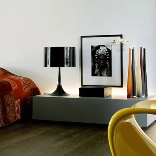 M013 XL - Negro en Negro - Lámparas de mesa, Uruguay | Unik