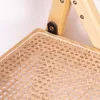 Silla De Comedor Rattan-y-madera Natural-beige Tiana en Beige - Sillas, Uruguay | Divino, vista 6 de 7