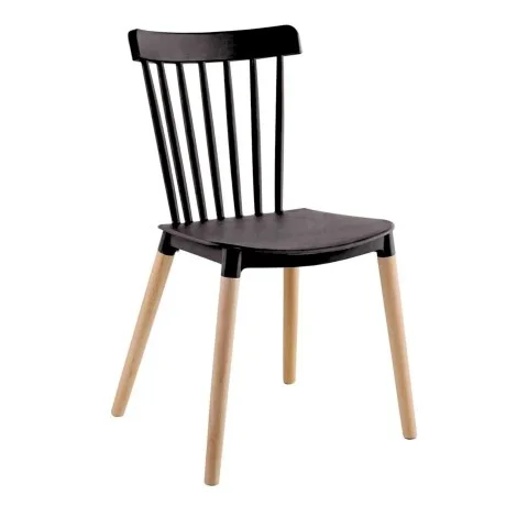 Silla Windsor - Negro en Negro - Sillas, Uruguay | La Cueva Muebles, vista 8