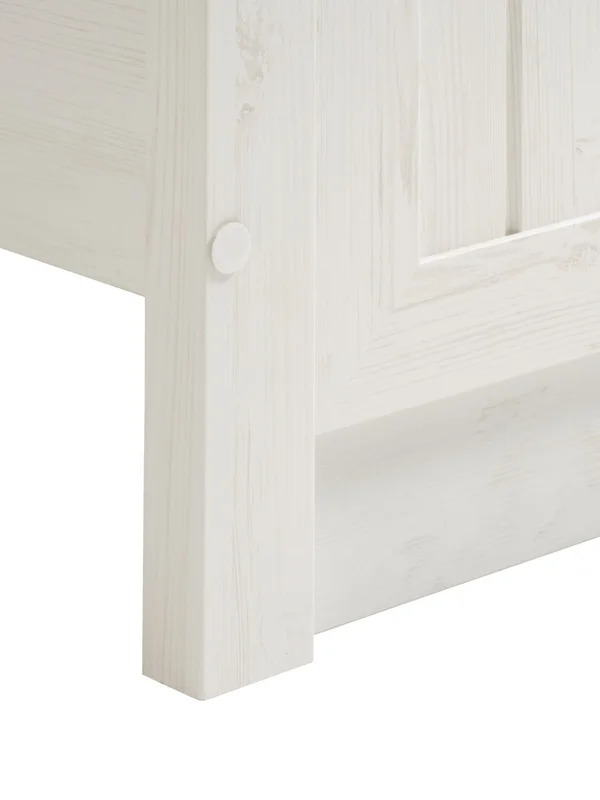 Estructura cama MARKSKEL 2 Plazas 140x200 roble/bl en Blanco - Dormitorio, Uruguay | JYSK, vista 3