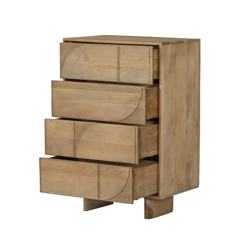 Cajonera Madera Natural-beige ángeles en Madera natural - Cómodas, Uruguay | Divino, vista 4