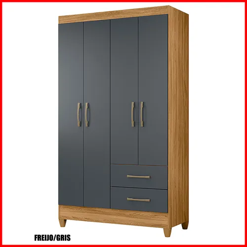 Ropero 4 puertas 2 cajones – Chile 952.6 - Roperos y placares, Uruguay | Punto Unión
