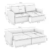 Sillón Sofá Cama 2 cuerpos Retractil - Trevo en Gris - Sillones y sofás, Uruguay | Delta Center, vista 2 de 9