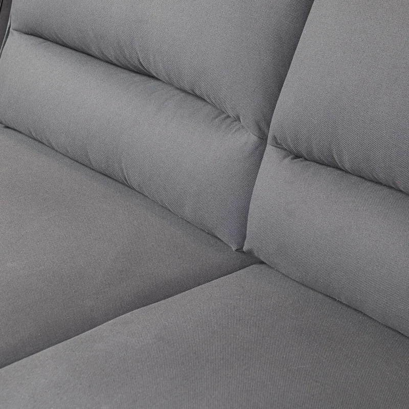 Sofá C/chaise Gris Tela Excelence Izq en Gris - Sillones y sofás, Uruguay | Divino, vista 6