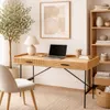 Escritorio Phillipe en Madera natural - Escritorios y sillas de escritorio, Uruguay | Samic, vista 2 de 2