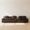 Juego De Sillones Re-cuero Mr2138 3 + 2 Chocolate en CHOC. - Sillones y sofás, Uruguay | Divino, vista 1 de 4