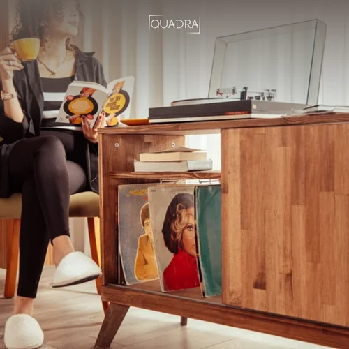 Mesa Auxiliar Canela en Madera natural - Mesas de arrimo, Uruguay | Decoquadra, vista 5