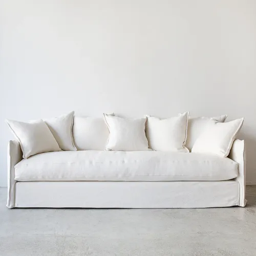 Sofá con funda Euge en Blanco - Sillones y sofás, Uruguay | Pieza Clave