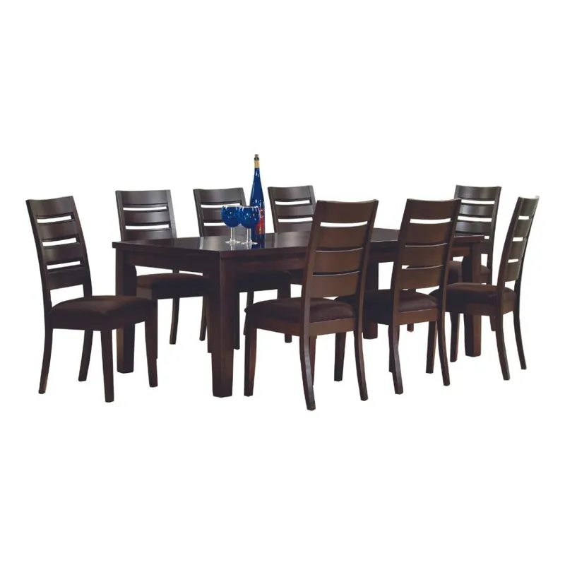 Juego de Comedor New Martini 8 Sillas en Marrón - Mesas de comedor, Uruguay | Rústico Hogar