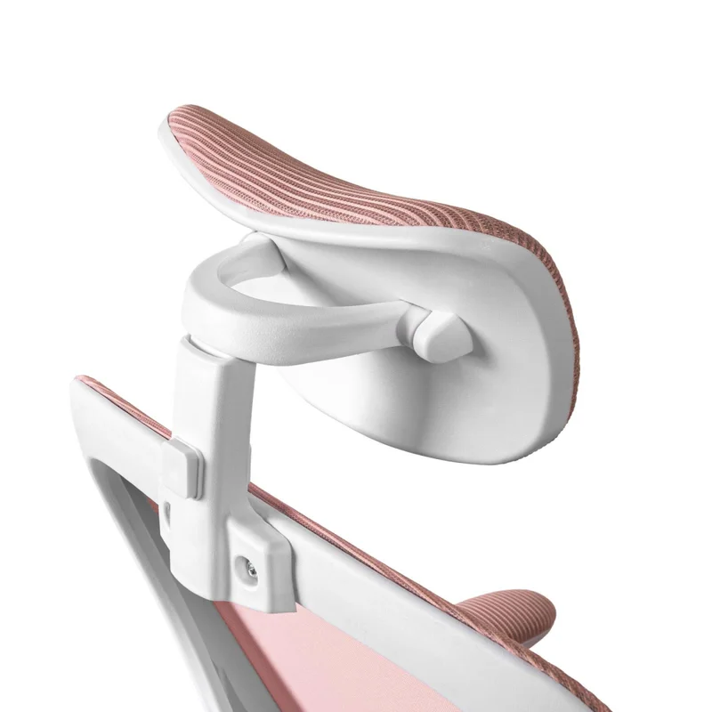 Asiento De Oficina Malla Blanco Hy-697 en Rosa - Sillas de escritorio, Uruguay | Divino, vista 4