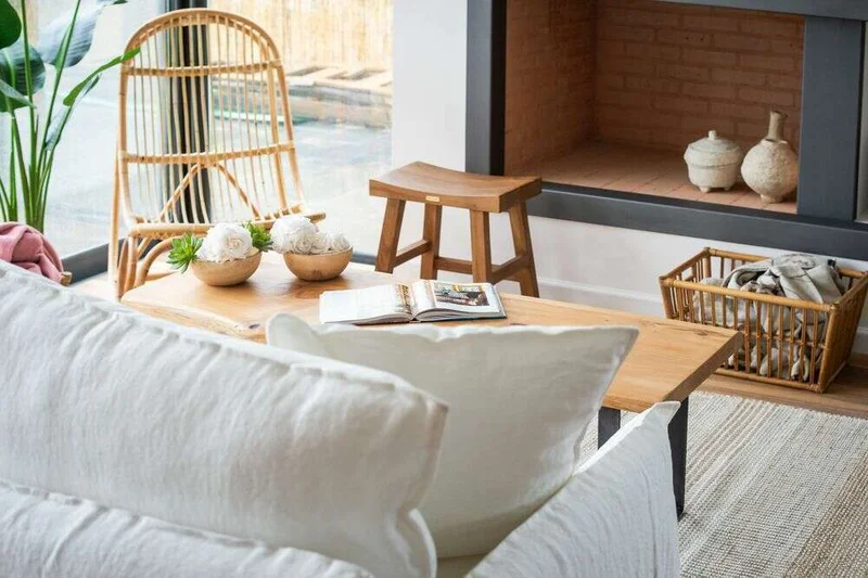 MESA TRONCO IRREGULAR - 1.45 X 0.50 en Madera natural - Mesas de living, Uruguay | La Iberica, vista 11