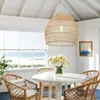 Colgante rattan grande 68cm - NATURAL en Marrón - Lámparas colgantes, Uruguay | Iluminica, vista 6 de 6