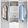 Armario JENSLEV 144x176 combinado blanco en Blanco - Roperos y placares, Uruguay | JYSK, vista 2 de 3