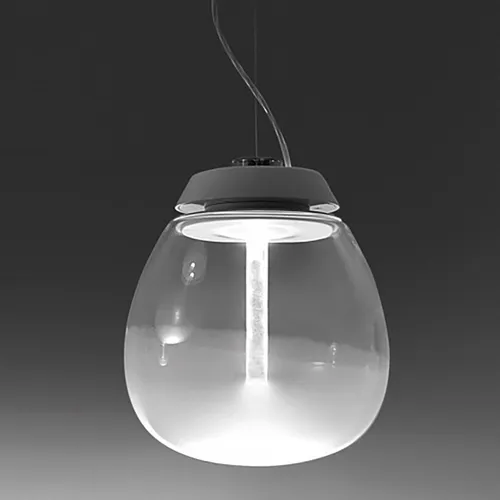 LUMINARIA DE TECHO BOLA DE CRISTAL BLANCO Large - Lámparas de mesa, Uruguay | Viasono