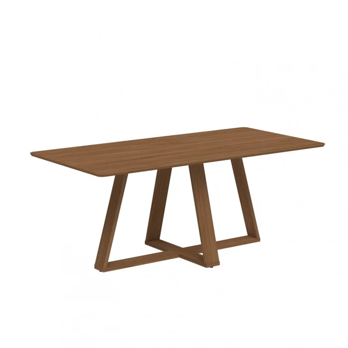 Mesa de comedor Avena - 1.8 - Linea Mónaco en Marrón - Mesas de comedor, Uruguay | Rústico Hogar