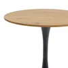 Mesa Schickeria roble negro Ø80cm en Multicolor - Mesas de arrimo, Uruguay | Koz, vista 3 de 4