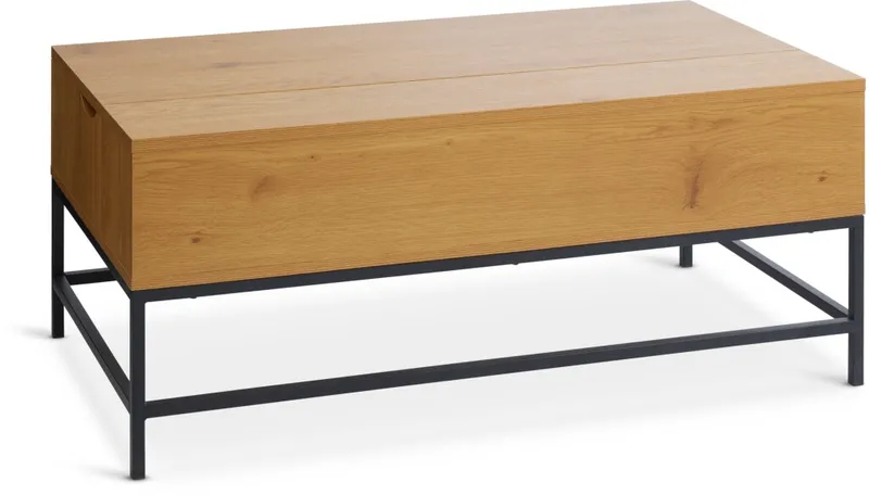 Mesa de centro AABENRAA L110 elevable roble en Madera natural - Mesas de arrimo, Uruguay | JYSK